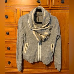 Free People 100% wool cardigan. Large